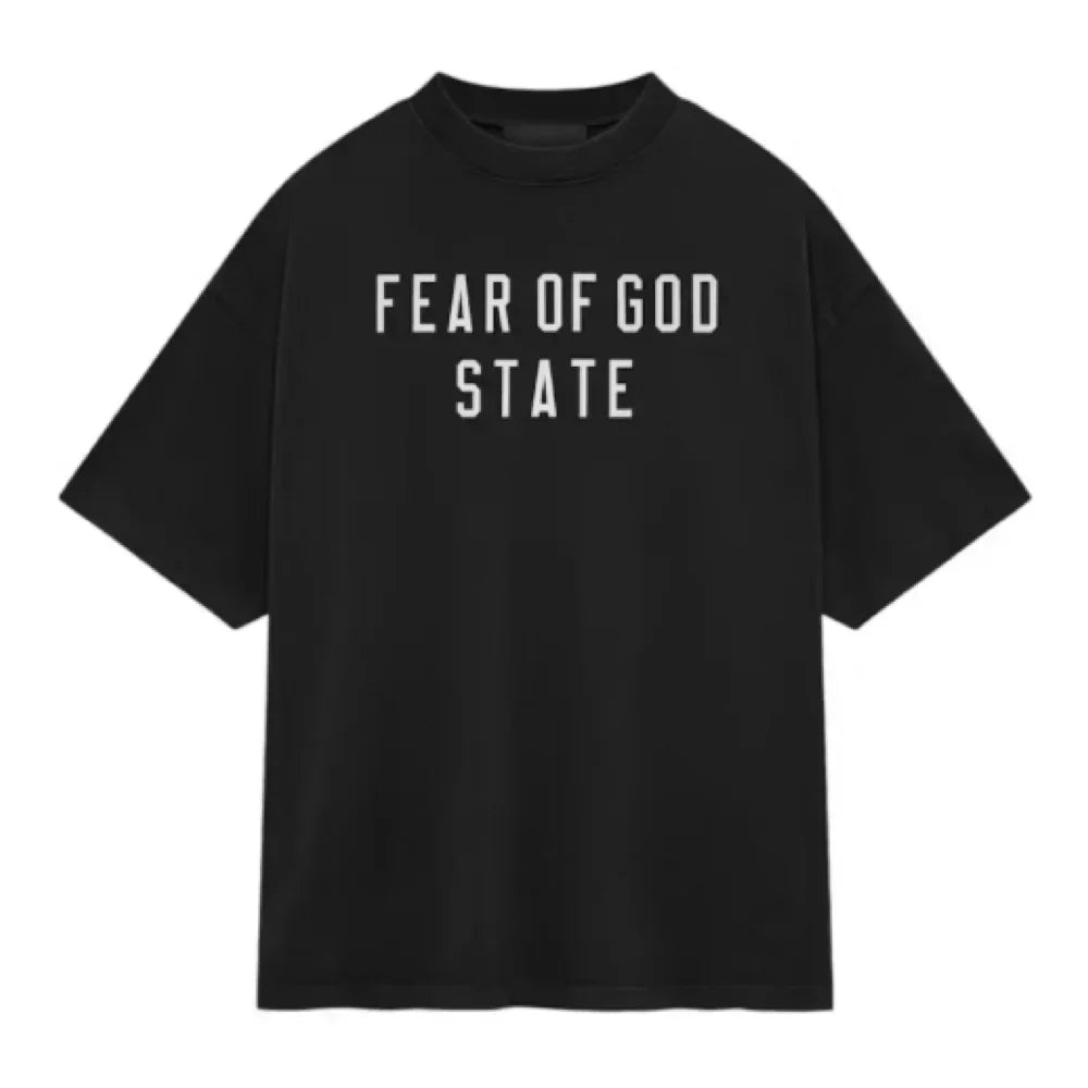 Fear of God Essentials Heavy Crewneck Tee Black