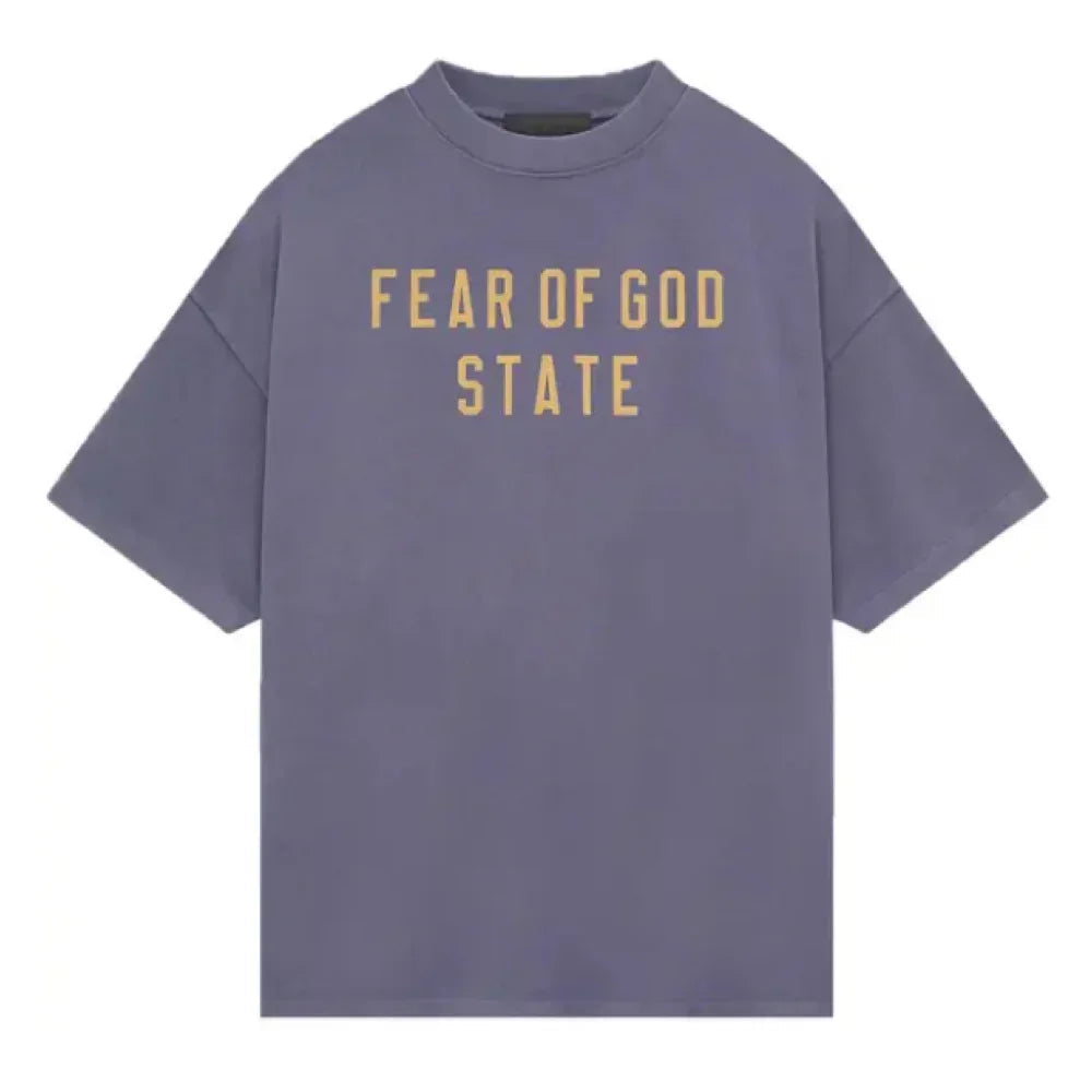 Fear of God Essentials Heavy Crewneck Tee Lavender