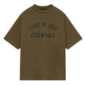 Fear of God Essentials Jersey Crewneck Tee Olive