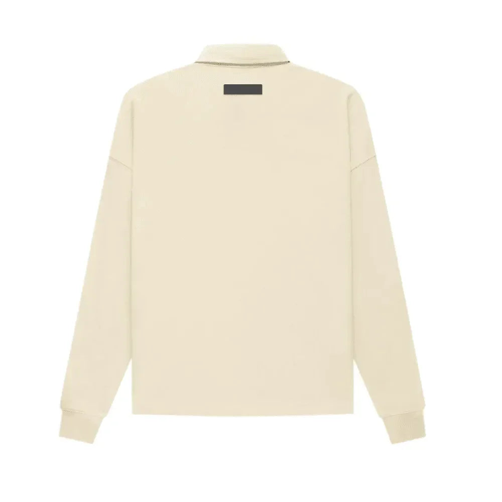 Fear Of God Essentials Henley Rugby Egg Shell
