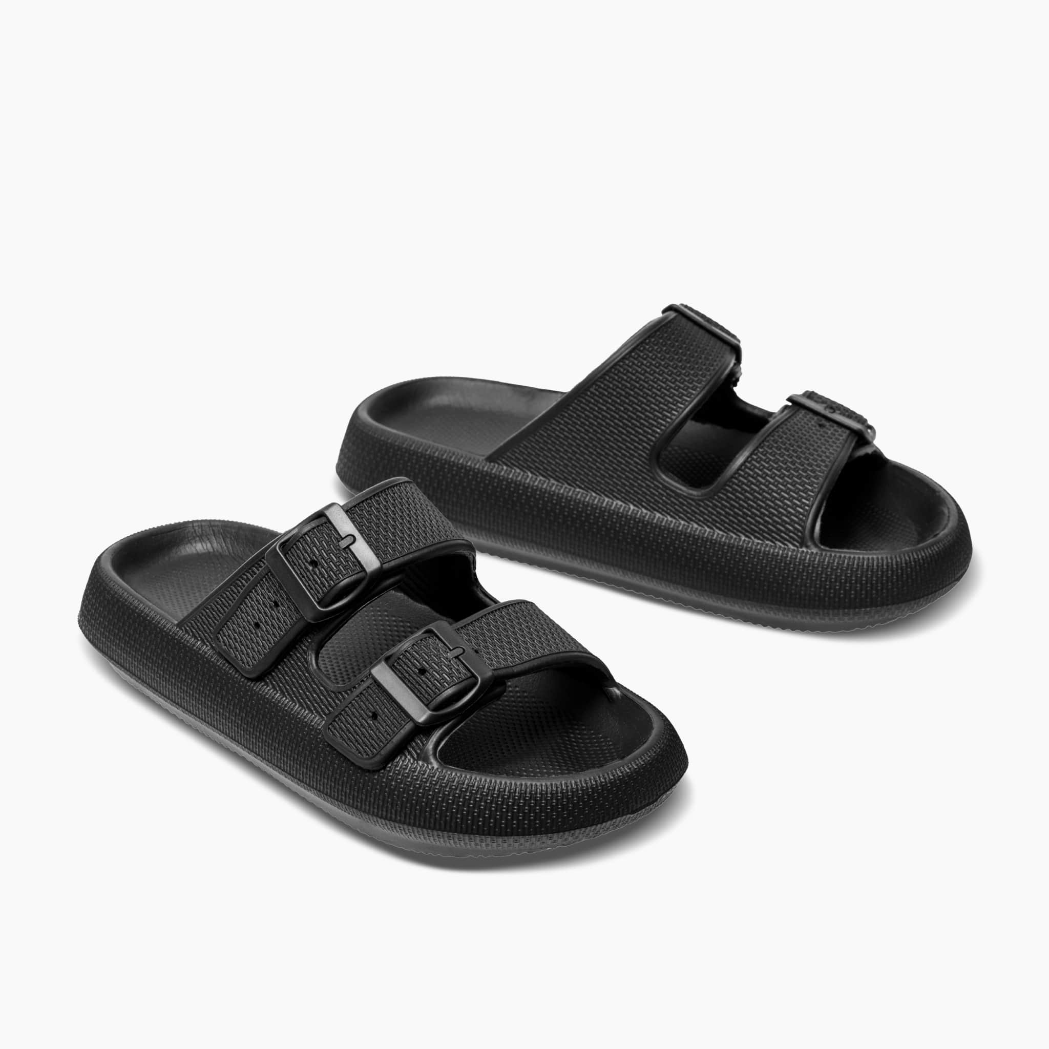 Cloud Slides - Cushioned EVA Sandals with Adjustable Buckles