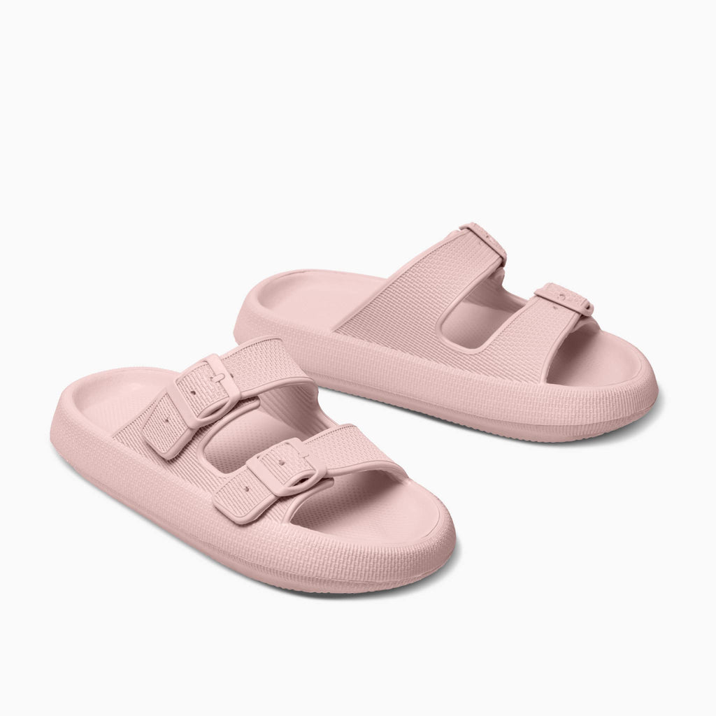 Cloud Slides - Cushioned EVA Sandals with Adjustable Buckles