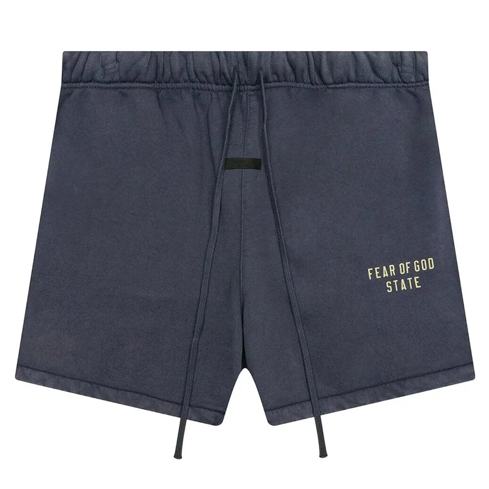 Fear of God Essentials Heavy Fleece Soccer Shorts Marine