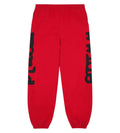 Sp5der Beluga Red Sweatpants