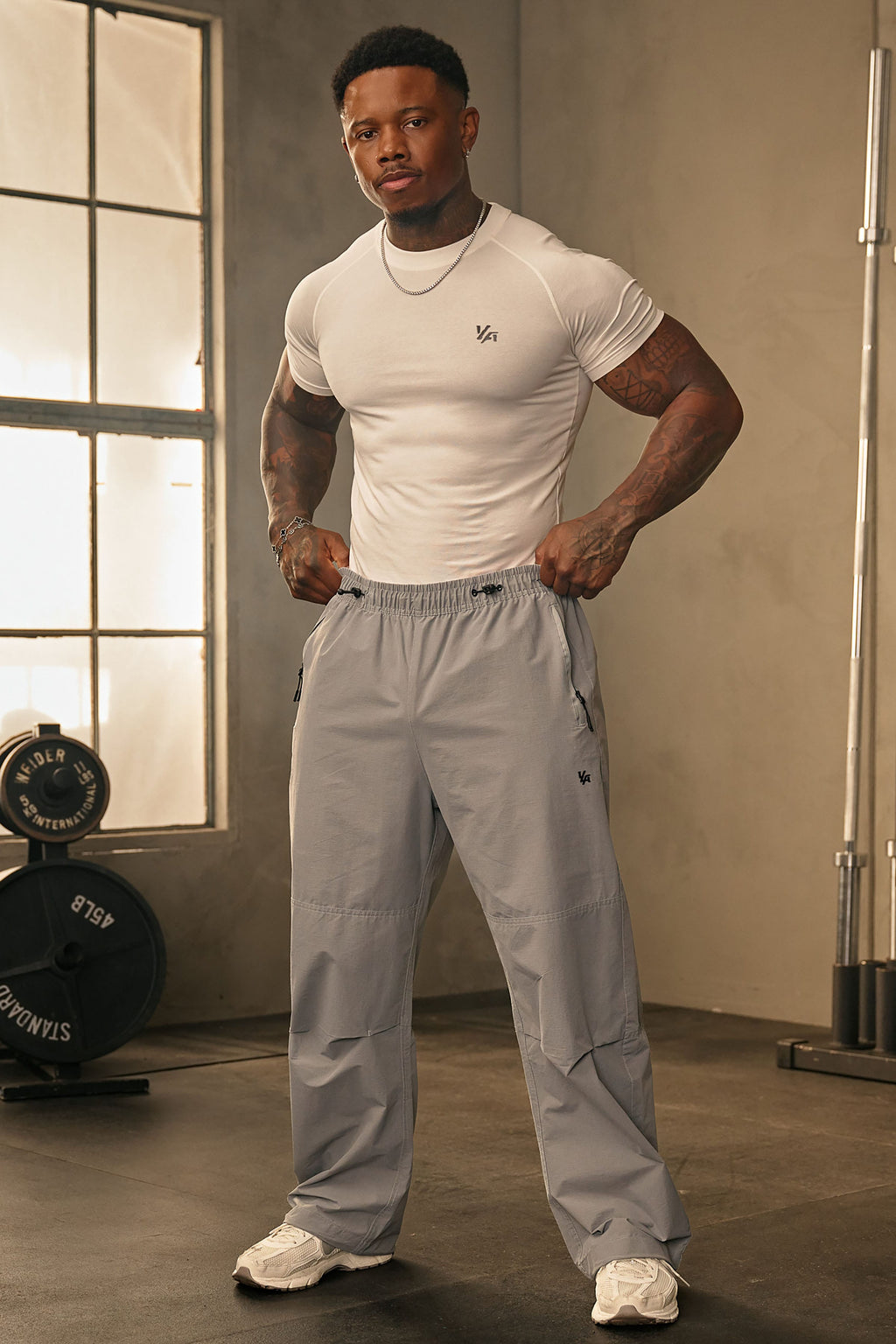 2085 - Washed Training Pants
