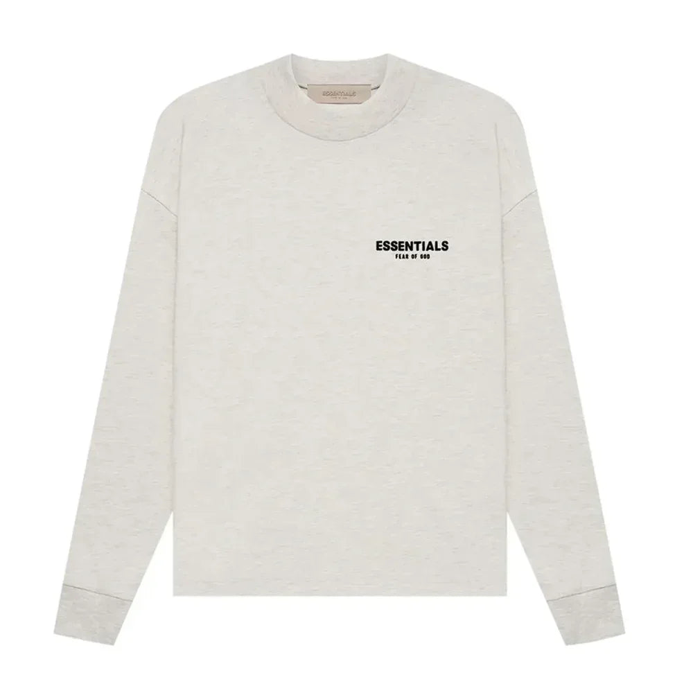 Fear of God Essentials Long Sleeve Tee Light Oatmeal